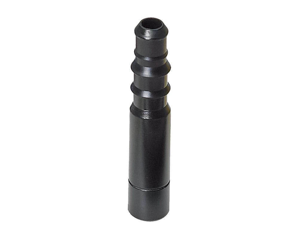 Slangestuss UniQuick Ø12mm til 10/12mm slange svart