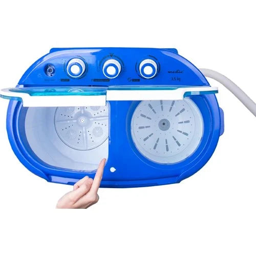 Vaskemaskin MW-120 m/sentrifuge - 250W, 230V