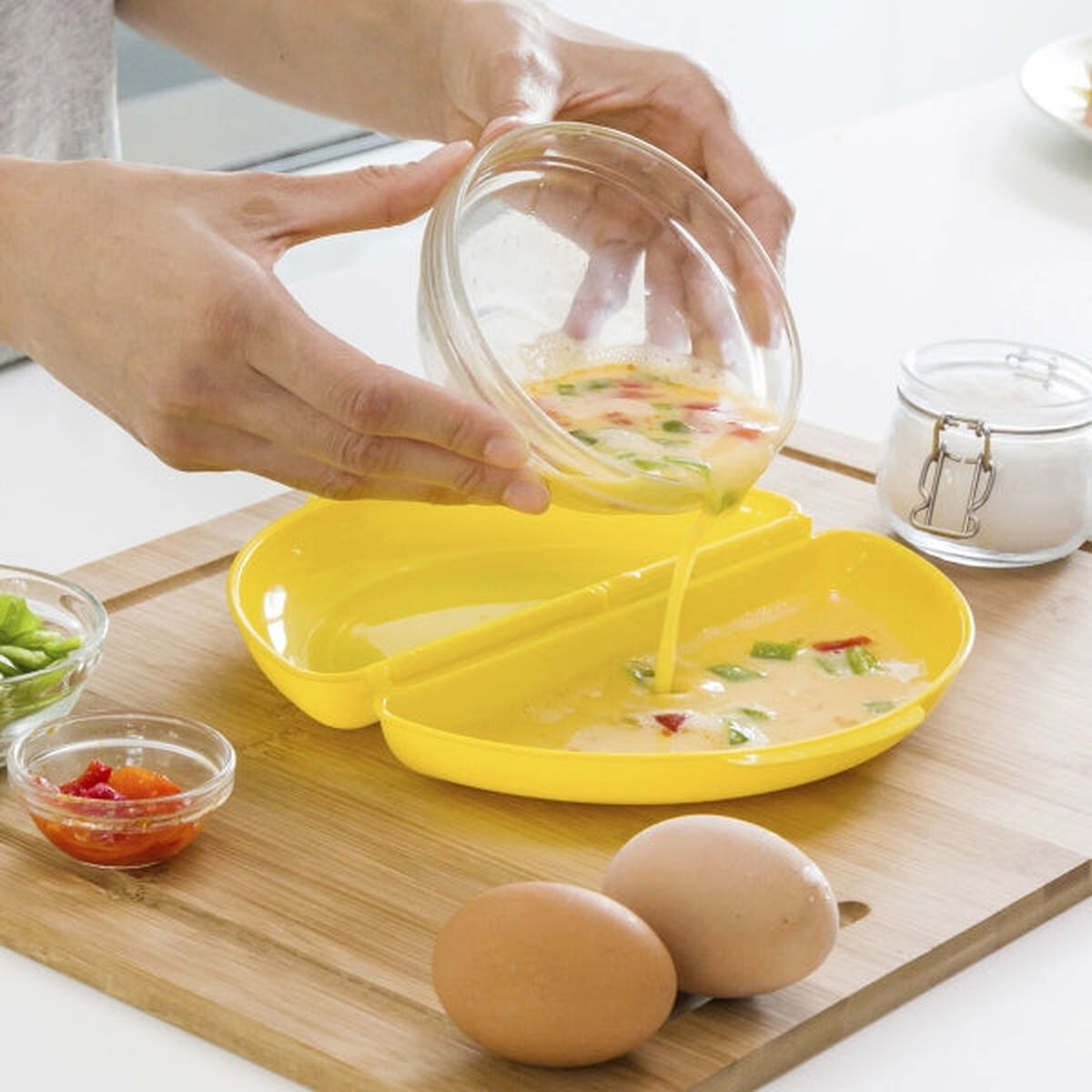 Microwave omelette & egg maker - Hjem & Fritidsshoppen.no