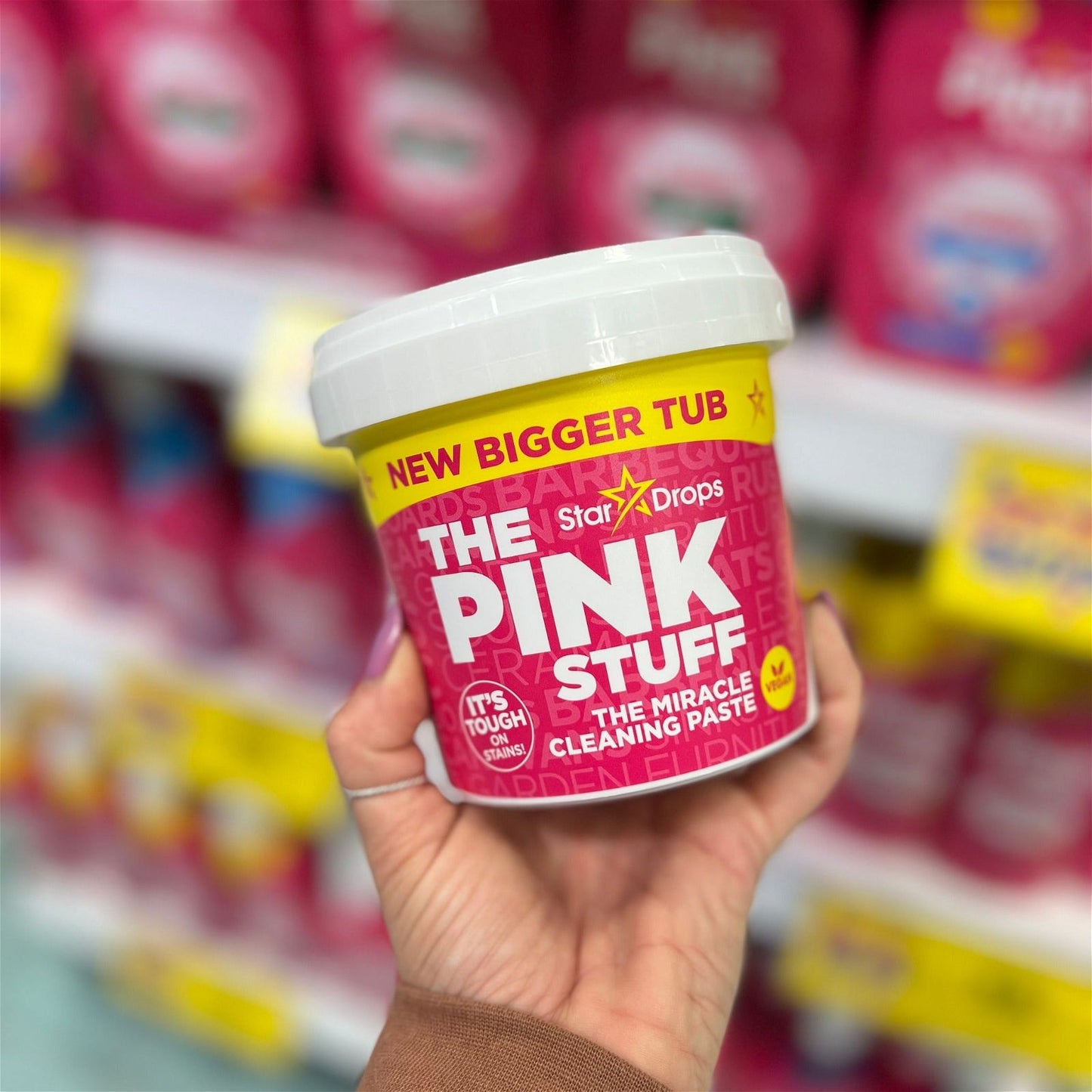 Pinkpakke ! 3pk rengjørings pasta - - Hjem & Fritidsshoppen.no