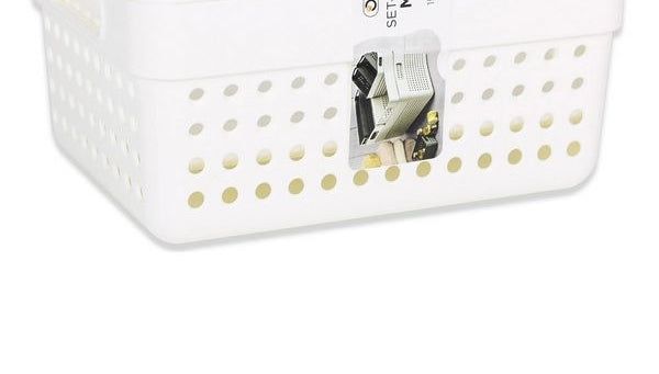 Plastkurv 24x7,5x5cm 2-pakning - Hjem & Fritidsshoppen.no