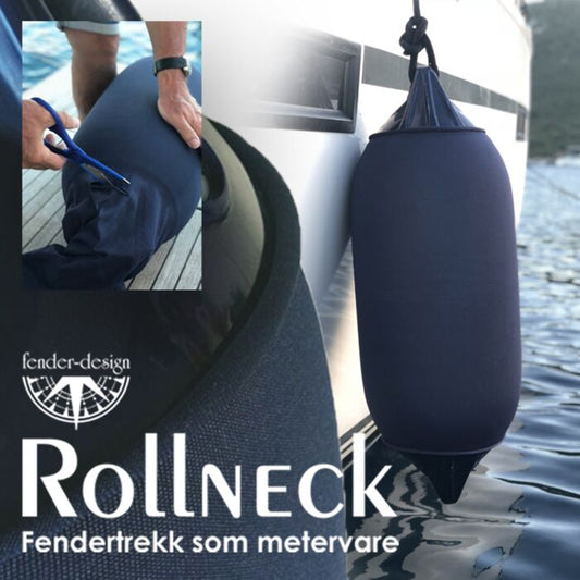 ROLLNECK - Fendertrekk til båt - som metervare!