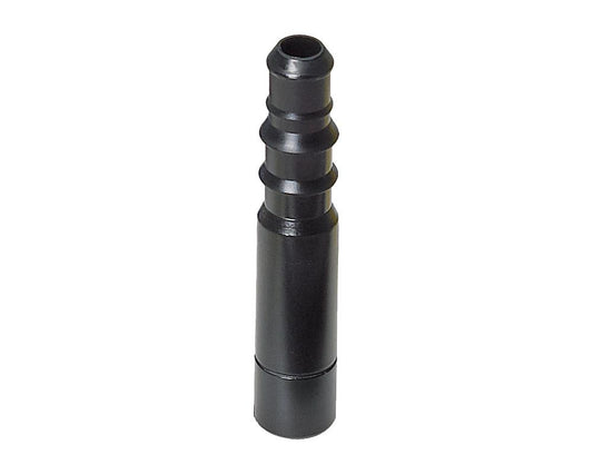 Slangestuss UniQuick Ø12mm til 10/12mm slange svart
