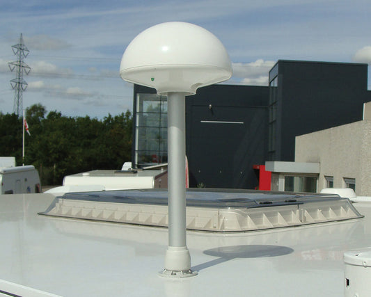 Antenne Tertek Caravan m/120cm mast hvit