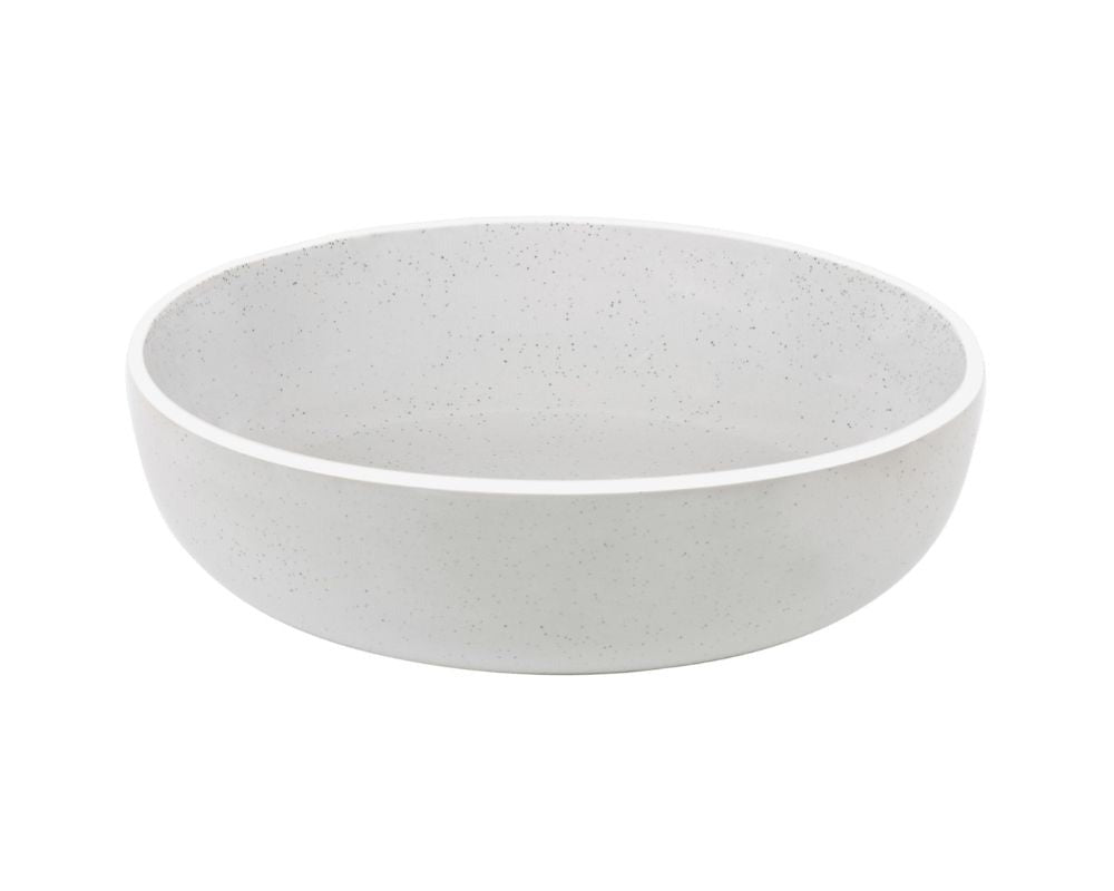 lysgrå dyp tallerken