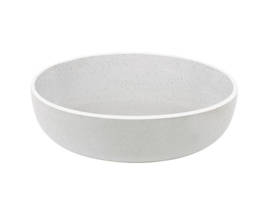 lysgrå dyp tallerken