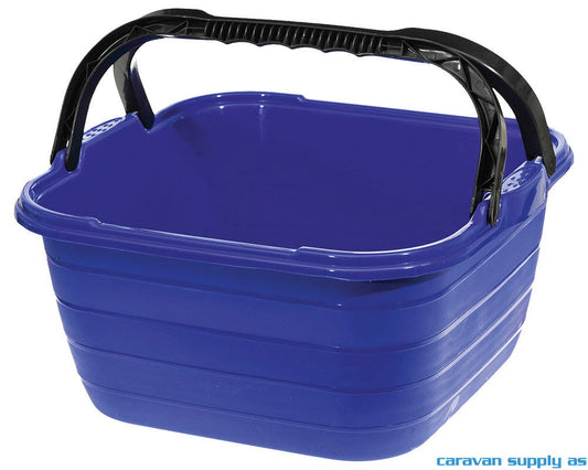 Bøtte Yachticon kantet 14l 25x25x21cm blå - Hjem & Fritidsshoppen.no