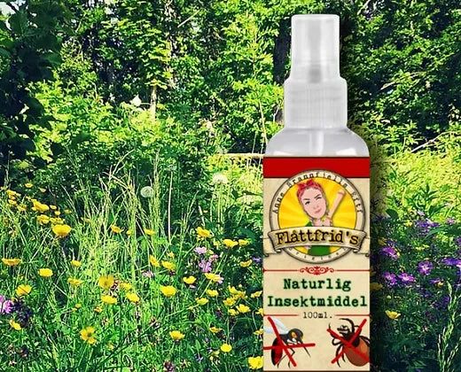 Flåttfrid's insektsspray mot blodsugere - 100% naturlig! Nyhet hos oss! - Hjem & Fritidsshoppen.no