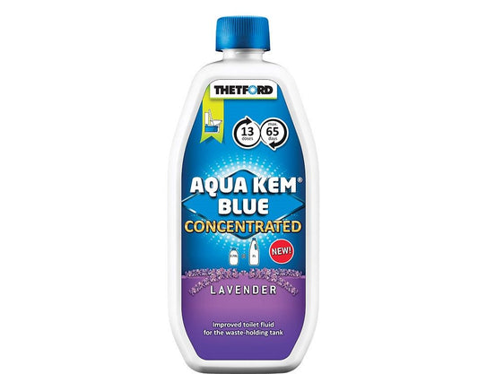 Sanitærvæske Thetford Aqua Kem Blue Concentrated Lavender 780ml - Hjem & Fritidsshoppen.no