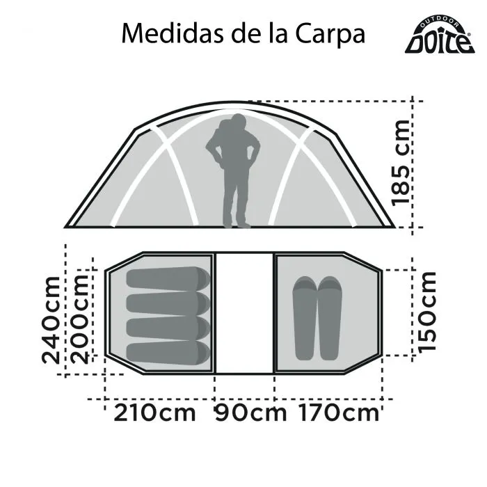 Doite Telt Pradera 6
