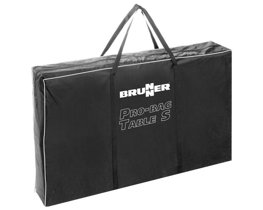 Bag brunner pro-table L 120x72x6 svart farge på hvit bakgrunn