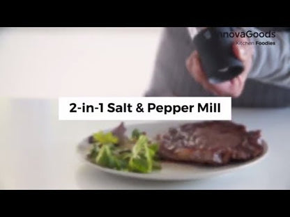 vide av krydderkvern med salt og pepper